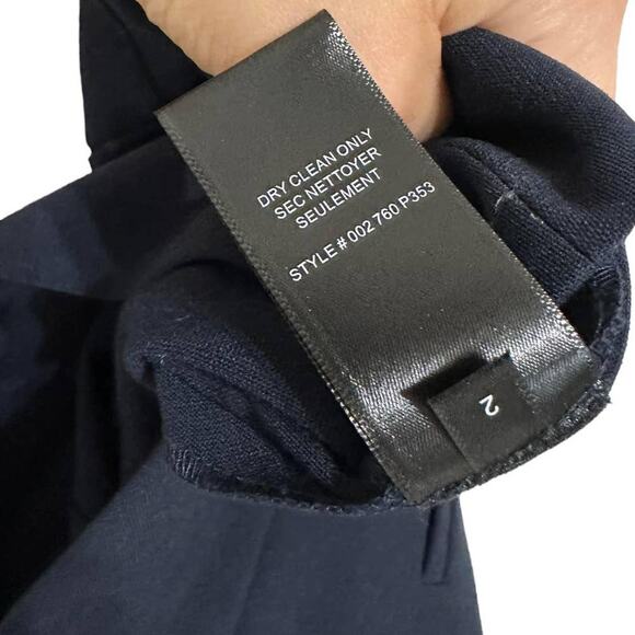 Tailored‎ Rebecca Taylor Straight Leg High Rise Clean Suit Dress Pants Size 2 - Picture 4 of 6